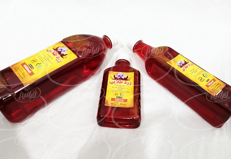تولید افشانه زعفران ایرانی با برند مشتریان