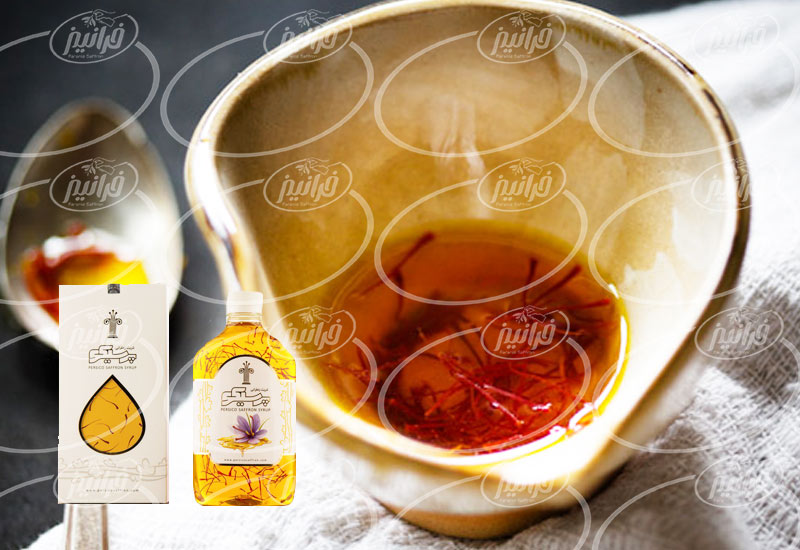 توزیع شربت زعفران پرسیکو با بسته بندی صادراتی