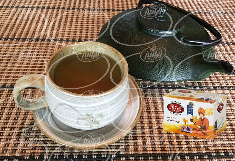 صادرات چای زعفران سحرخیز کیسه ای به آلمان
