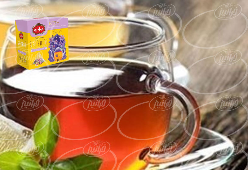 مجموعه برای ارسال چای زعفرانی بهرامن 12 تایی